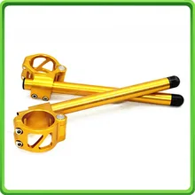 37 мм клип на Клип ons Ручка балки руля для Kawasaki 250R 2005-2010 06 07 08 09 GD