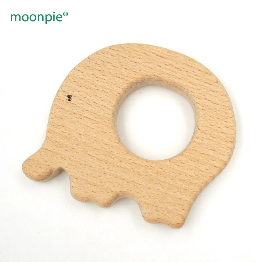 Anneau De Dentition Elephant Potele Inacheve En Bois De Hetre Attache Sucette Mignon Collier D Allaitement Standard Australien Ea58 1 10 Pieces Aliexpress