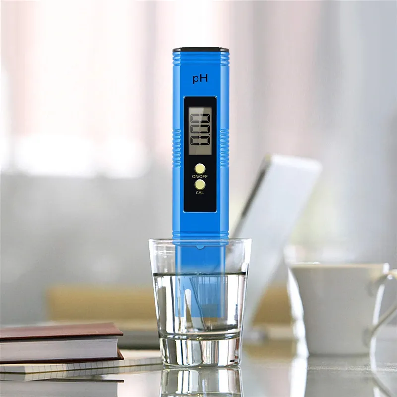 

VOGVIGO Digital PH Mete PH Meter 0.01 PH High Accuracy Water Quality Tester with 0-14PH Measurement Range for Household Drinking