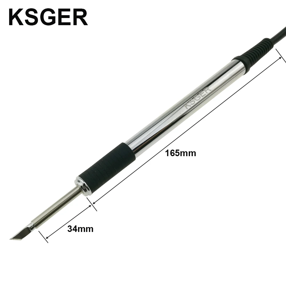 KSGER нержавеющая сталь 9501 Электрический паяльник паяльная ручка для Hakko T12