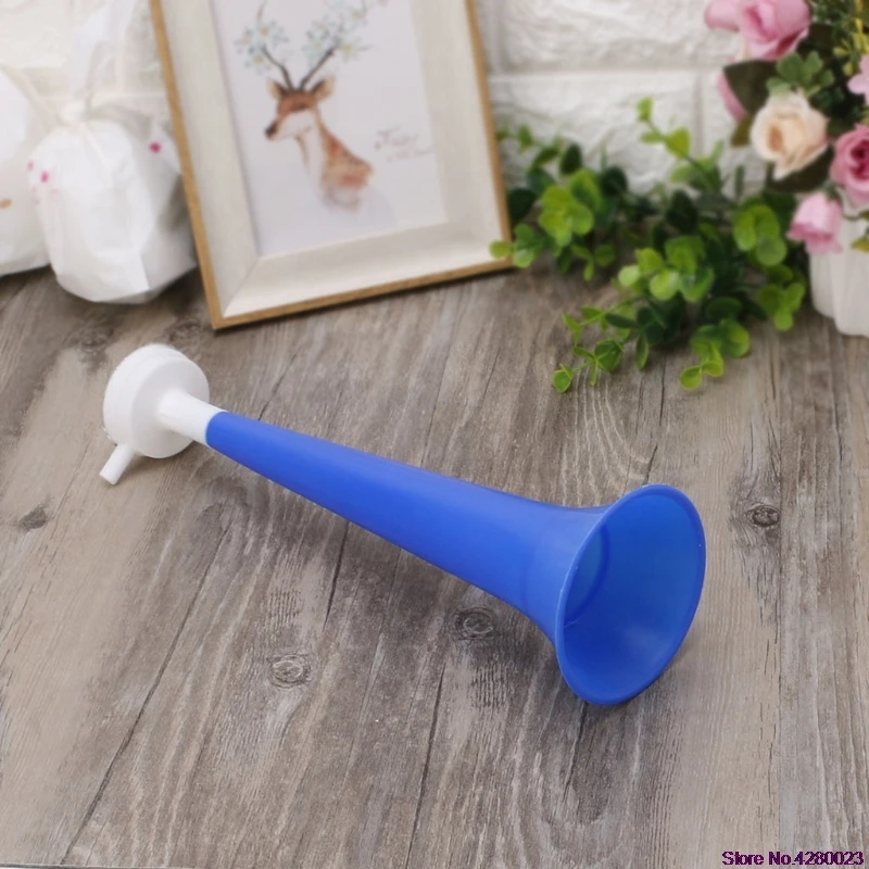 New Cheer Plastic Horn Football Game Fans Cheerleading Props Vuvuzela Kid Trumpet