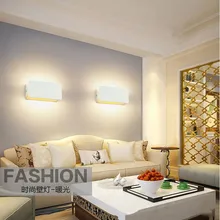 Современный светодиодный настенный светильник регулируемый Abajur Алюминиевый Настенный бра для спальни для столовой гостиной освещение в помещении настенный светильник