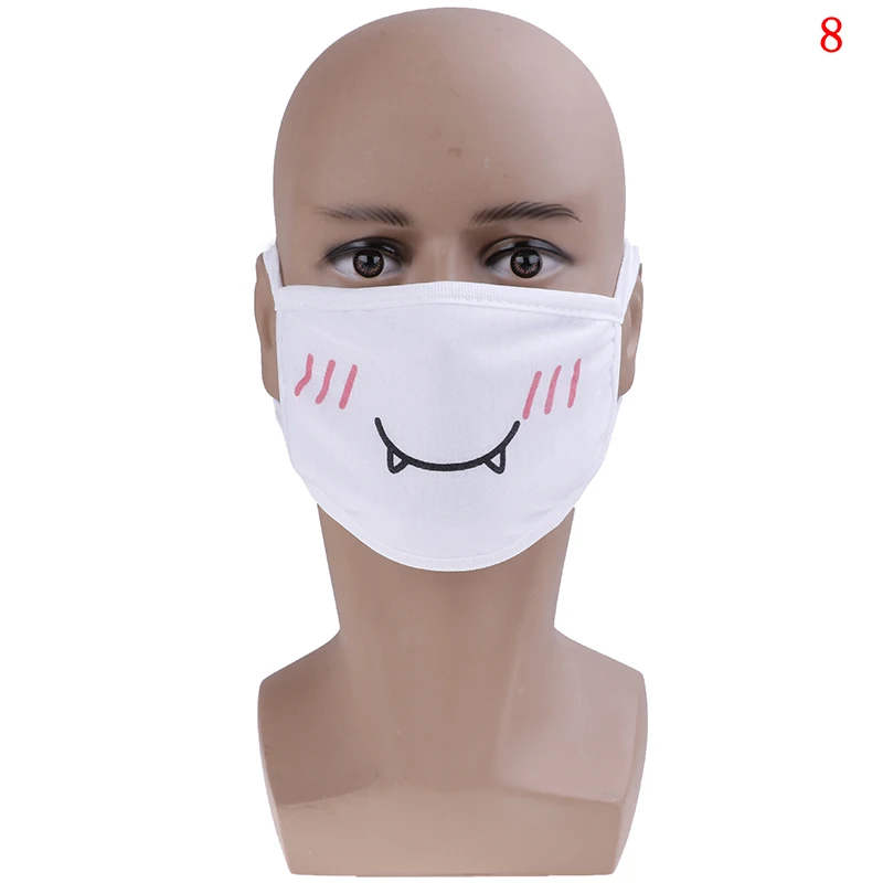 1 шт унисекс корейский стиль Kpop хлопок Пылезащитная маска для лица Черный Медведь Велоспорт Анти-пыль хлопок лицевая Защитная крышка маски