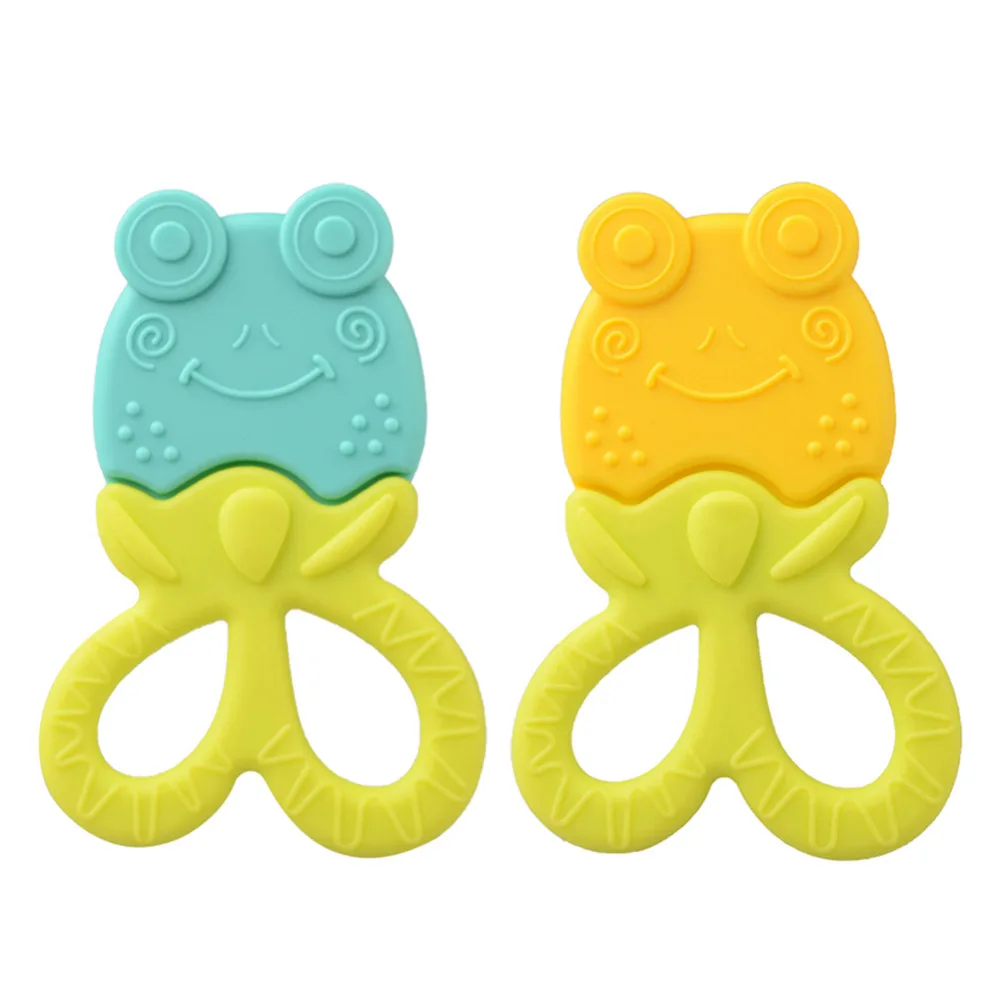 Baby Original Smart Grip Teether Food Grade Silicone Teether Sensory Toy for Babies and Toddlers