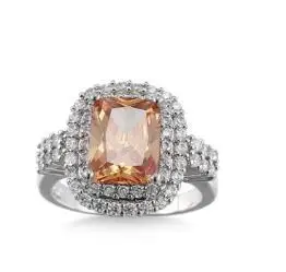 1.75ct AAA циркон обручальные кольца для женщин Настоящее серебро 925 пробы женские кольца для помолвки anel Кристаллы ювелирные изделия высшего качества - Цвет основного камня: yellow