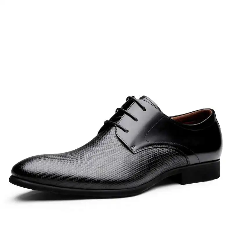 

DESAI Genuine Leather oxfords Dress Shoes for Men