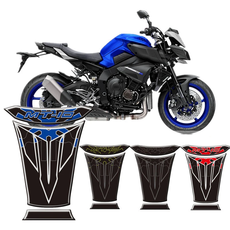 Мотоцикл 3D топливный бак защитные наклейки для Yamaha mt-10 2016-2017 Танк защитные наклейки