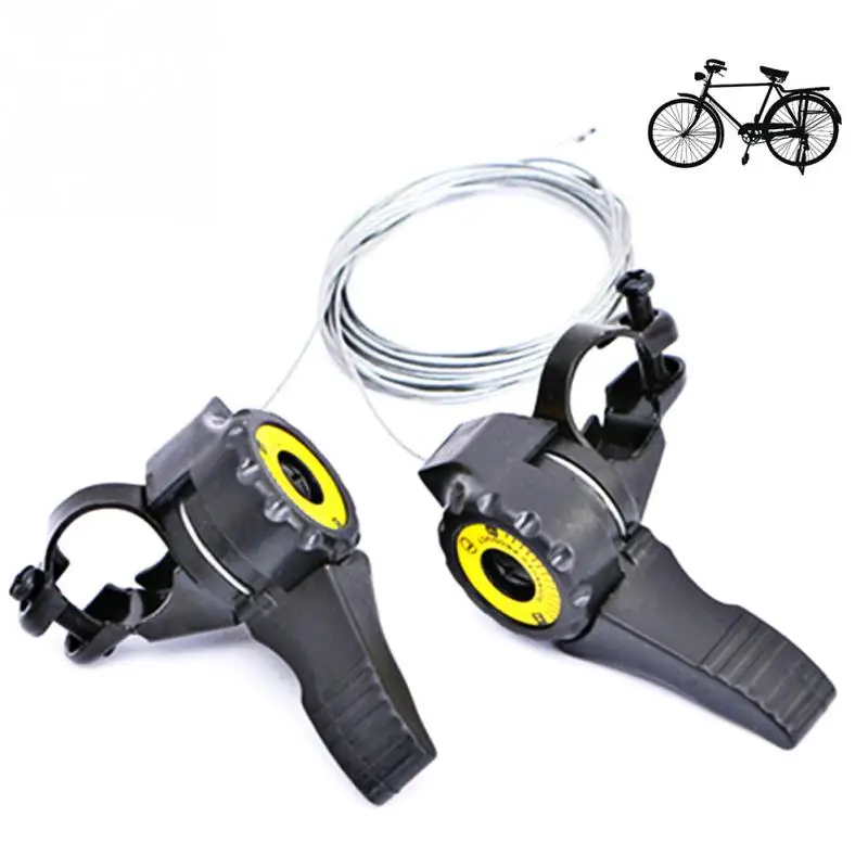 

Bicycle Accessories Speed Adjustment Derailleur Rotate Gear Speed Adjustment Trigger Shifter for mountain Bike Bicycle #0927