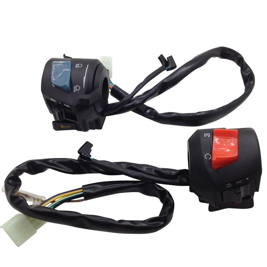 Interruptor de Sinal Volta da Motocicleta Controle para Honda Yecnecty Moto Chifre Botão Cb400 1992 1993 1994 1995 1996 1997 1998 1 Par 5 High Quality Automóveis e motos