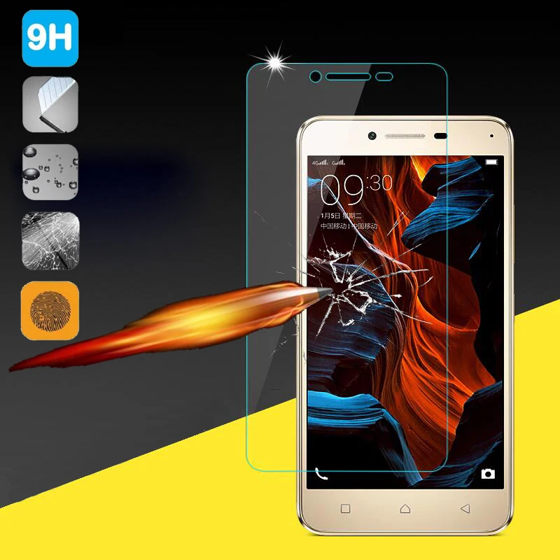 

9H Tempered Glass Screen Protector Film For Lenovo Vibe K5 Plus K5 Note A6020 Lemon 3 3S A6020a40 A6020a46 Glass Film Case Cover