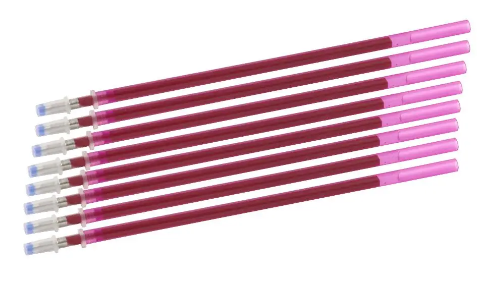 10 шт. Водорастворимая ручка DIY Вышивка крестиком ручка по ткани маркер рисование сетки на ткани Временная маркировка Вышивка Швейные Инструменты - Цвет: rose red