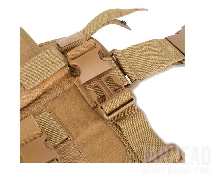 Militar do Exército Tactical Airsoft Nylon Bolsa Queda Perna Paintball Caça Universal Pistol Drop Leg Cintura Holster Bag 600d 21 Esporte e Lazer