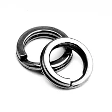 20 шт./лот Нержавеющая сталь крючок 3/4/5/6/7 двойной петлей инструмент для разделения Разделение кольца accessoriescarp Шестерни поворотный приманки