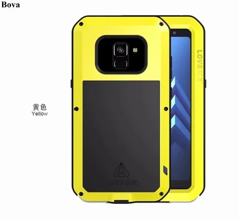 

Original Love Mei Waterproof Case for Samsung Galaxy A8 2018 A530F / A8+Plus 2018 A730F Shockproof Rugged Case Hard Cover