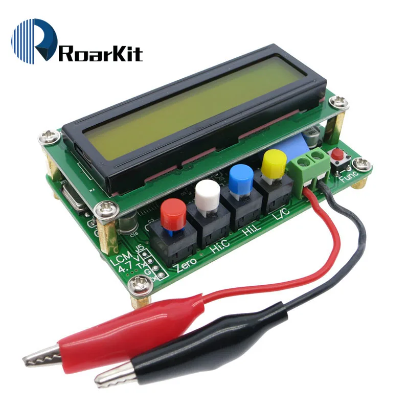 LC100-A цифровой ЖК-дисплей высокой точности индуктивности емкость L/C метр конденсатор тестовые инструменты