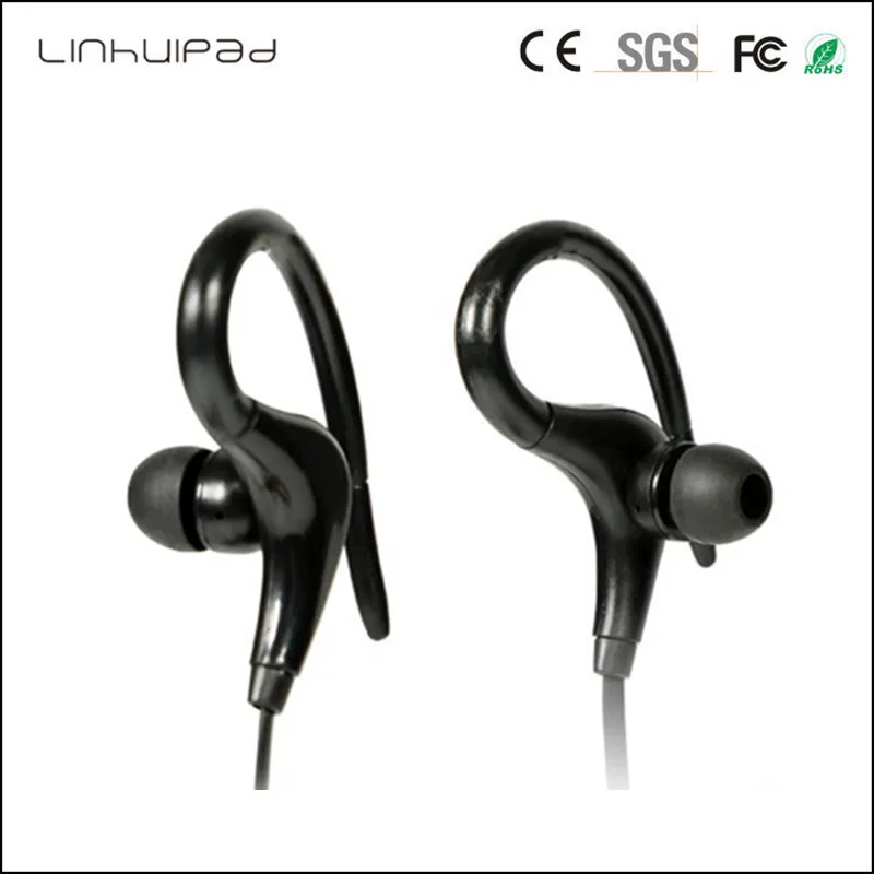 Linhuipad 4.1 Wireless Bluetooth Earphones Bass Music HIFI Stereo Earphones Bluetooth Wireless Sports Earbuds Ear Hook earphones