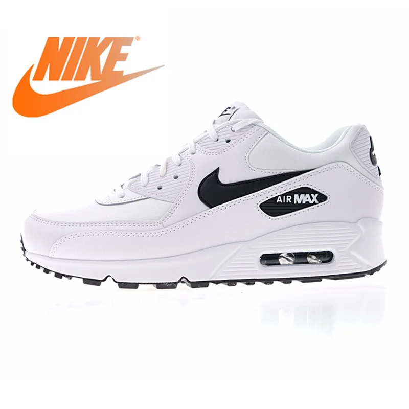 

Original NIKE AIR MAX 90 ESSENTIAL Men's and Women's Running Shoes White Breathable Shock-absorbing Lightweight 325213 131