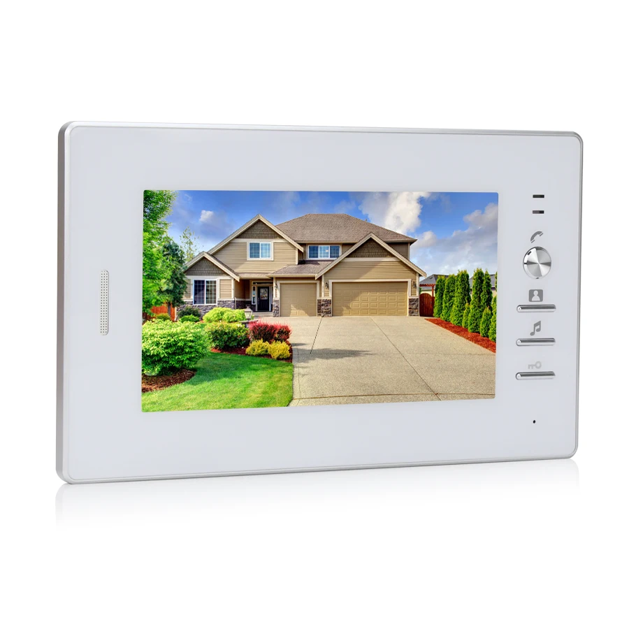 

JEX 7 inch video intercom door phone system Only Monitor indoor Unit + Power Adapter FREE SHIPPING 721W