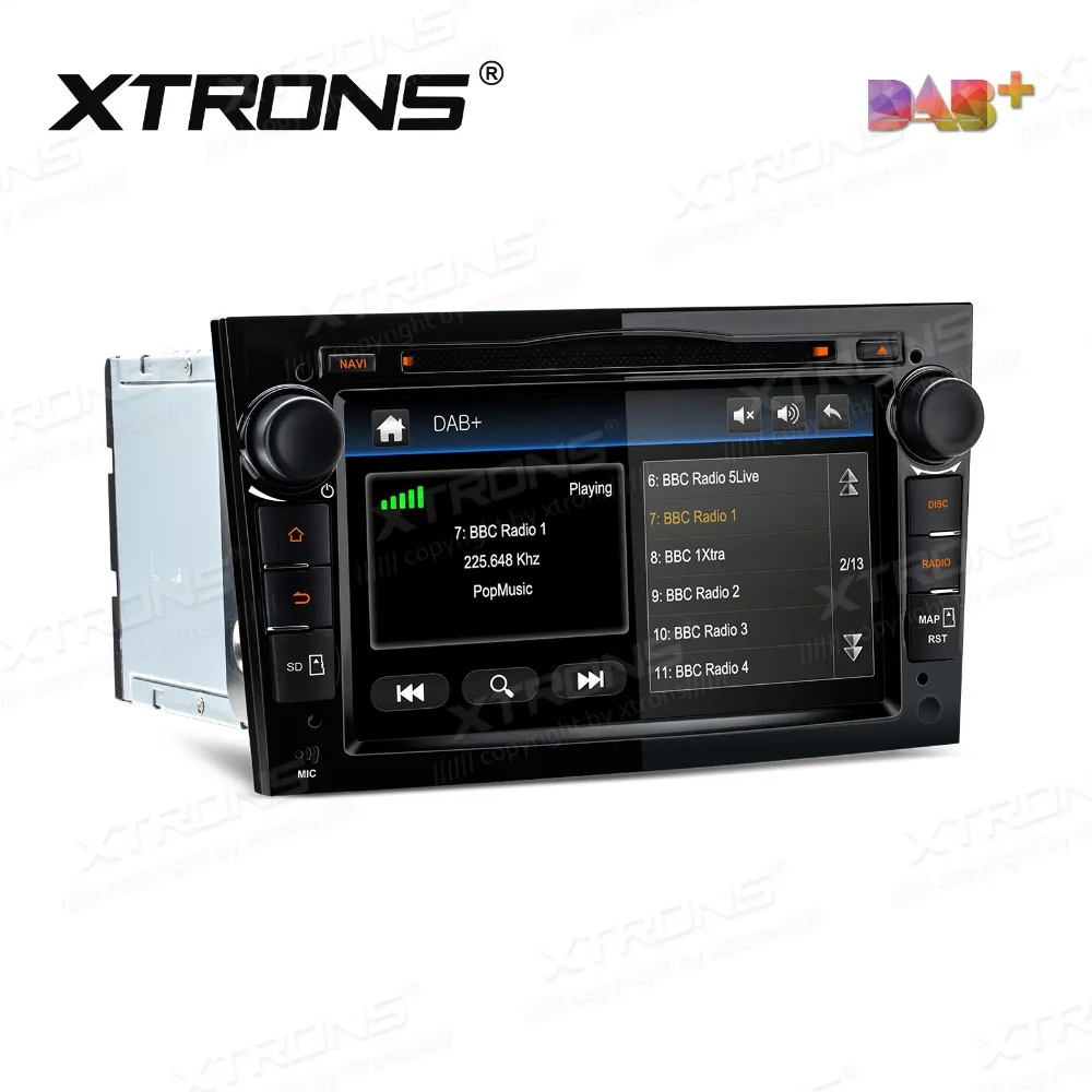 Автомобильный DVD плеер XTRONS 7 дюймов 2 din радио DAB + Canbus GPS навигация для OPEL Vauxhall Vivaro 2006