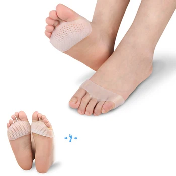 

1Pair Silicone Shoes Pads Hallux Valgus Corrector Toe Pads Orthopedic Braces Cushion Pads Insole Pedicure Bunion Foot Massager