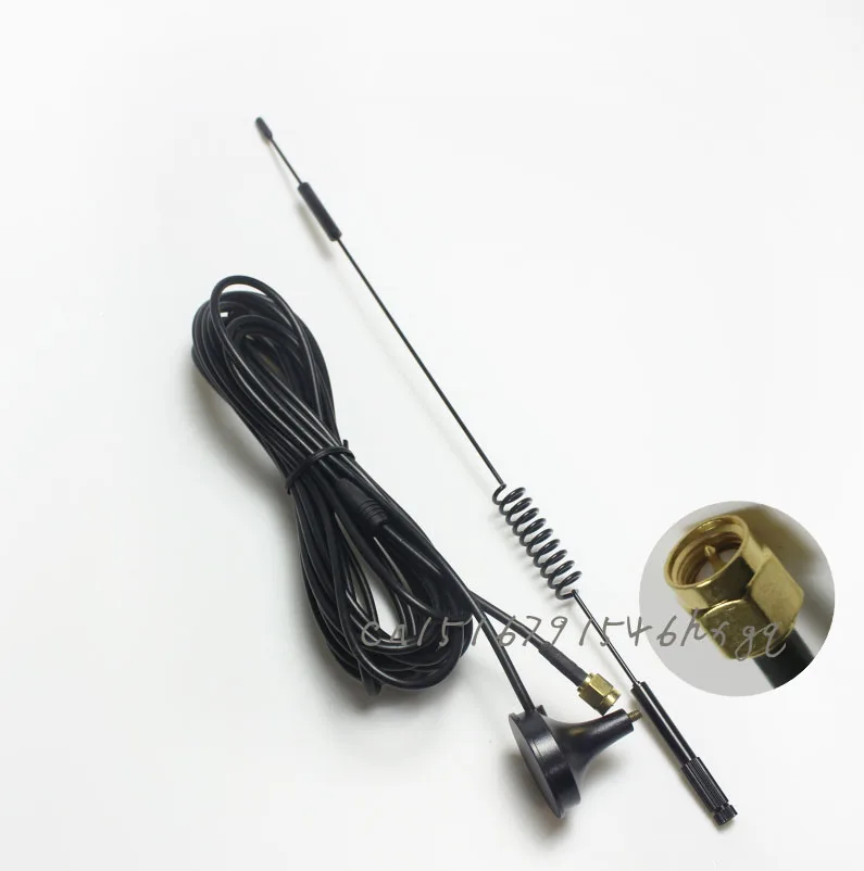 Антенна SMA/GPRS/GSM 200 м/433 m760m900m1. 2 г/3 г/4 г/6 glte присоски может всенаправленная антенна