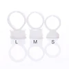 NATUHANA 100Pcs Disposable Eyelash Extension Glue Holder Ring Lash Extension Tattoo Adhesive Pigment Pallet Holders Ring ► Photo 2/6