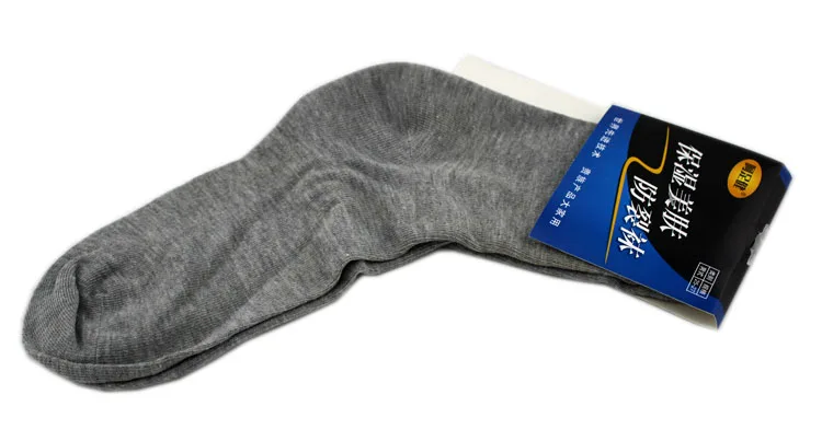 Увлажняющие гелевые носки на пятке, мягкие пяточные рукава, трещина, защита и уход за кожей, педикюр, носки для мужчин и женщин, хлопковые носки, 1 пара, уход
