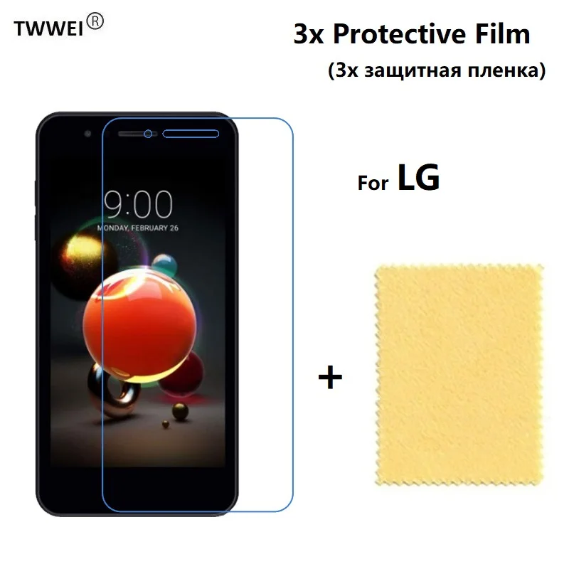 

3x Protective Film for LG K10 K8 2018 (Not Glass) Screen Protector for LG K11 K7 K5 K4 K3 K8 K10 2017 Film Protect Cover Foil