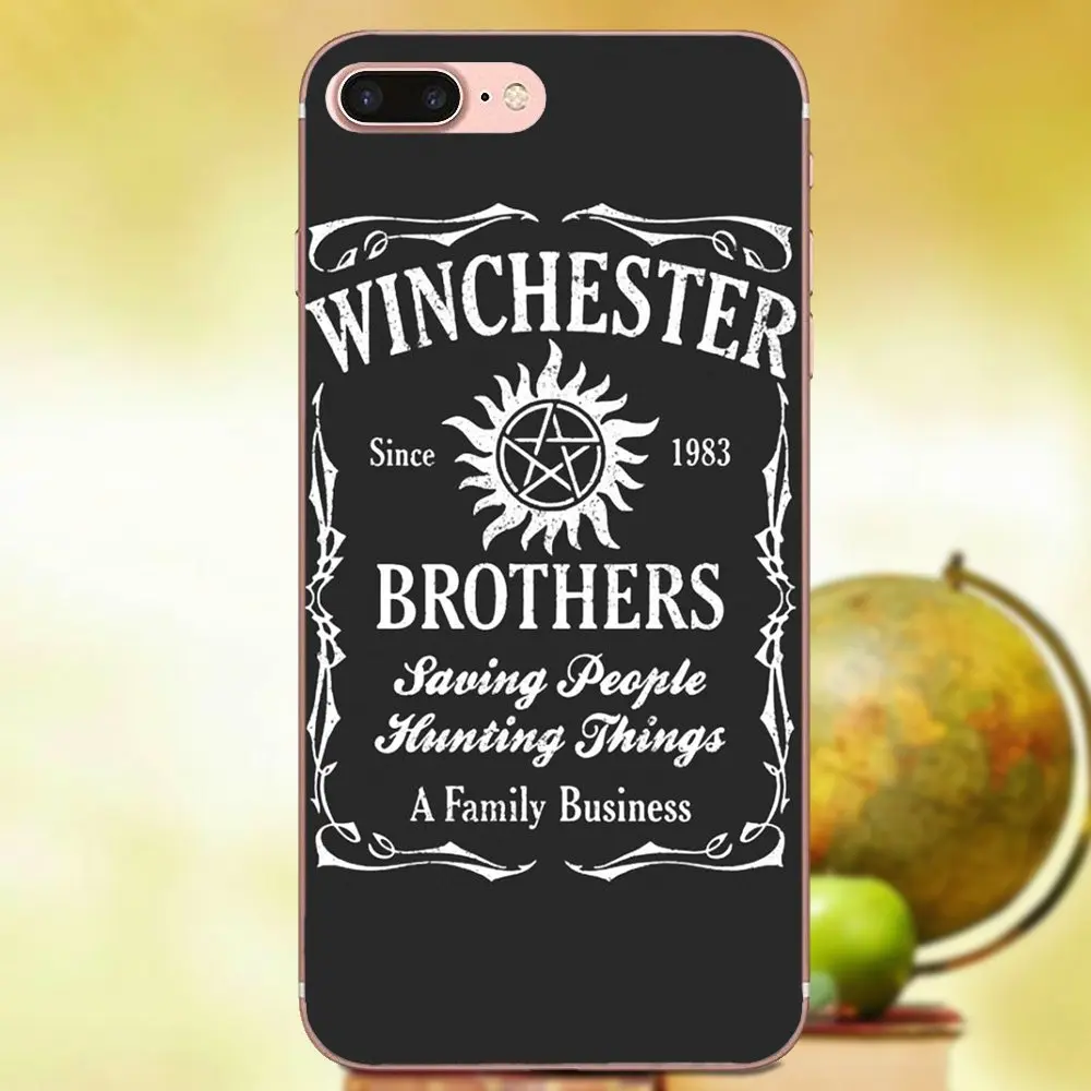 Чехол для телефона Minions Supernatural Apple iPhone 4 4S 5 5C 5S SE 6 6S 7 8 Plus X XS Max XR|Чехлы-накладки| |