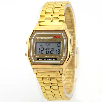 

Wrist Watch Electronic Watch with a Square LED Digital Display Show Alarm Stop Watch Wrist Watch Sports Watches