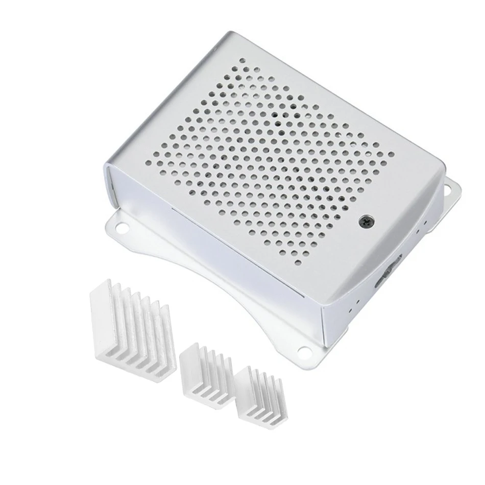 Чехол для Raspberry Pi 3 алюминиевый теплоотвод металлический корпус чехол RPI Model B