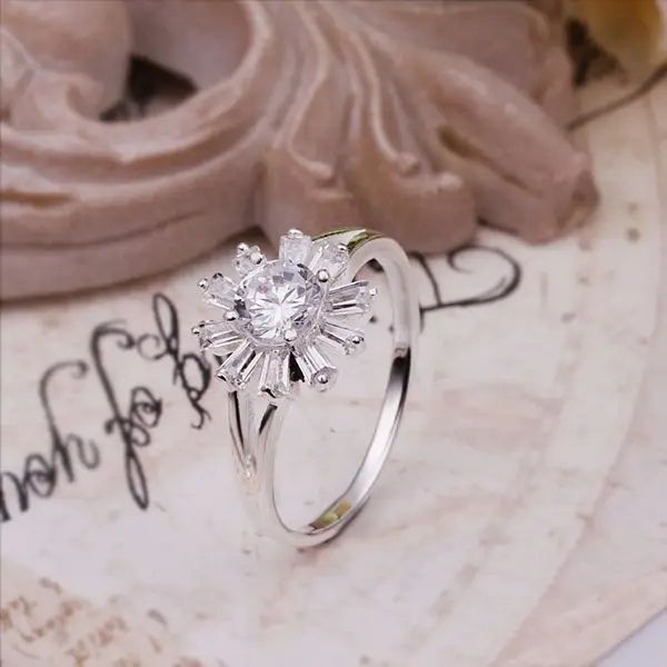 R372S# 2014 Fashion Sale Silver Plated Brass Jewelery Aneis Rings for Women Men the Ring | Украшения и аксессуары