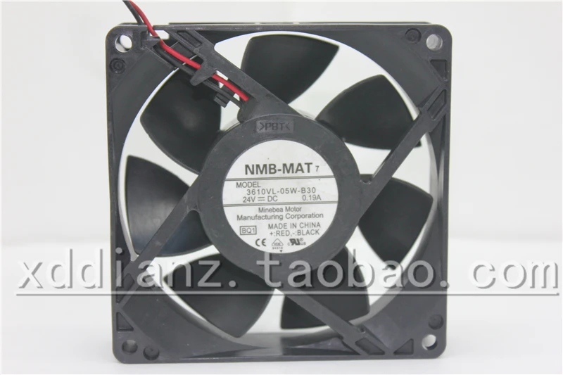 

Original authentic 3610VL-05W-B30 9025 24V 0.19A 2-wire inverter fan
