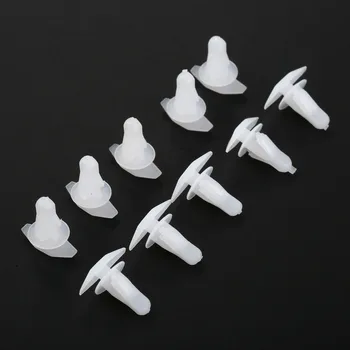 

10Pcs Door Weatherstrip And Boot Rubber Seal Trim Clips Fits 6mm Hole 91530-SP1-003 For Honda Accord Civic CRV Acura 3.5RL