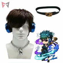 MMGG Хэллоуин гинтама реквизит для косплея KawakamiBansai косплэй наушники замок цепочки и ожерелья пояс ручной работы высокое качество