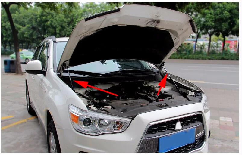 Для 2013 MITSUBISHI ASX ремонт передняя крышка капота двигателя гидравлический стержень, пружинный упор амортизатор кронштейн