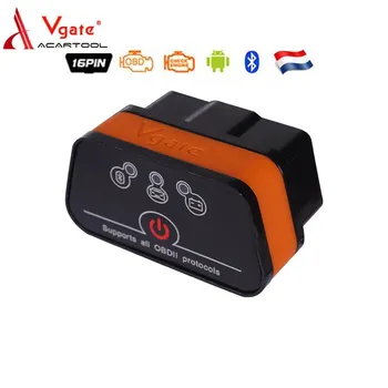 

Vgate icar2 OBD2 ELM327 V2.1 Bluetooth Adapter with ARM Chip Car Diagnostics Scanner Automotriz Code Reader for Android/PC