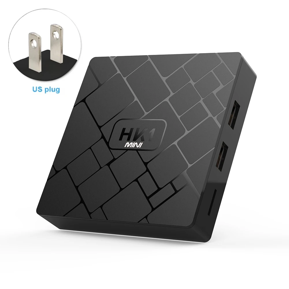 

HK1 Media Player Set Top 3D HDMI 4K WIFI Receiver Smart TV Box Android 8.1 Mini
