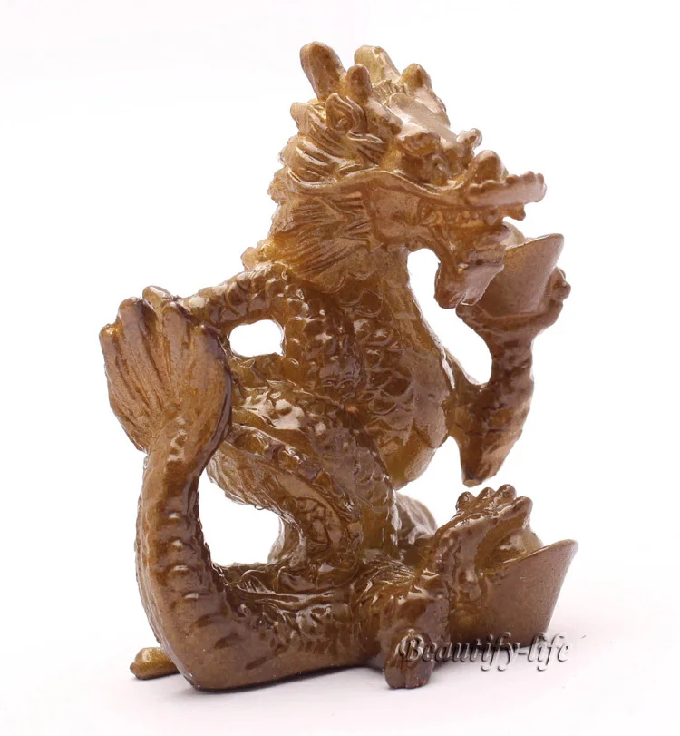 

Allochroic Mascot, Money Dragon,Fengshui,Best Gifts,Novel present, arts&Crafts,Ornament will change color, tea pet, S1174D