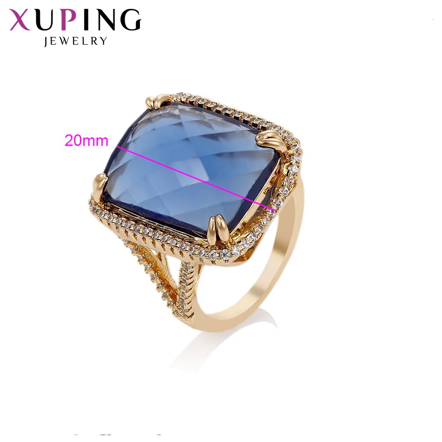 Xuping простые винтажные кольца Exquisit позолоченное роскошное кольцо для девочек и женщин высокое качество Семейные Ювелирные изделия Подарки S194.2-14584