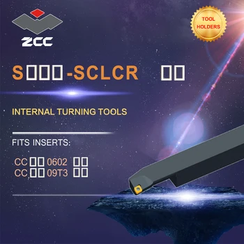 

ZCC CNC lathe tool holder SCLCR tungsten carbide cutting tool for cnc lathe cutter CCMG 0602 internal turning tool