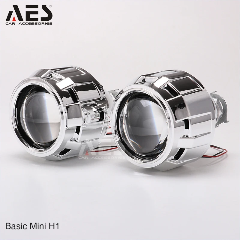 Биксеноновая линза для проектора AES 2 5 дюймовый базовый Мини H1 HID с мини