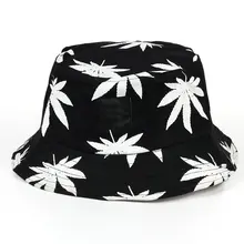 Корейский стиль, кленовый лист, Панама, унисекс, кожа, хип-хоп кепка, кепка для мужчин и женщин, хлопок, с принтом Bob Pananma, кепка s, уличные шапки YY102