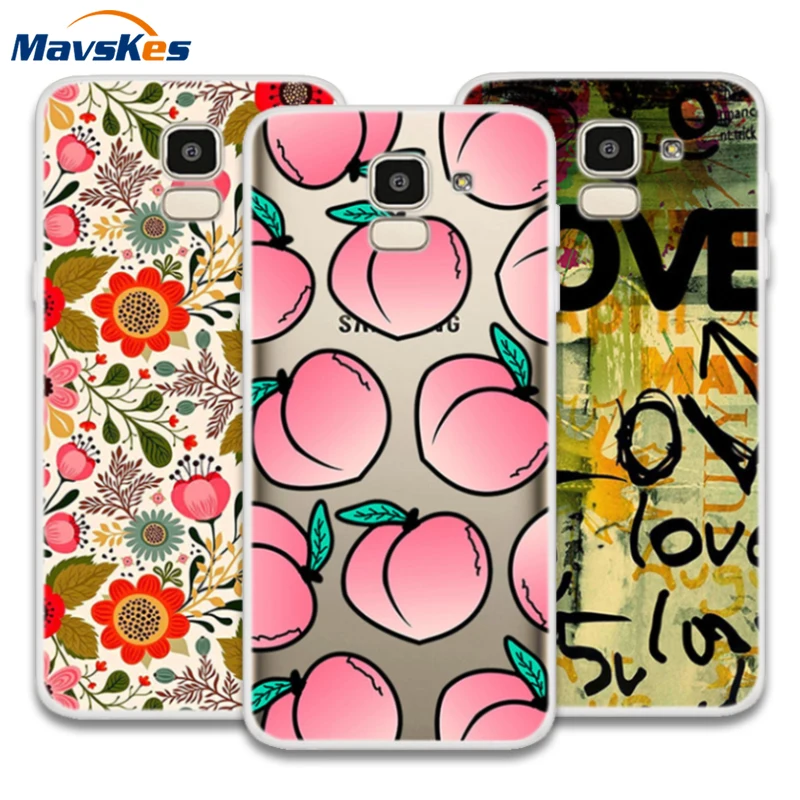 

For Samsung J6 J6 Plus 2018 Case Soft Silicon Case TPU Cover Cute Printing Case For Samsung Galaxy J6 J6 Plus 2018 Phone Case