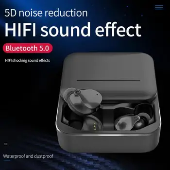 

VODOOL V10 HFP A2DP AVRCP Bluetooth 5.0 Earphone TWS Sport Wireless Headset CLASS2 Earbuds Mic Sports Music Headphones