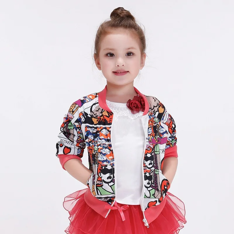 Fashion Baby Coats For Girls Jackets Forgirls Outwear Long Sleeves