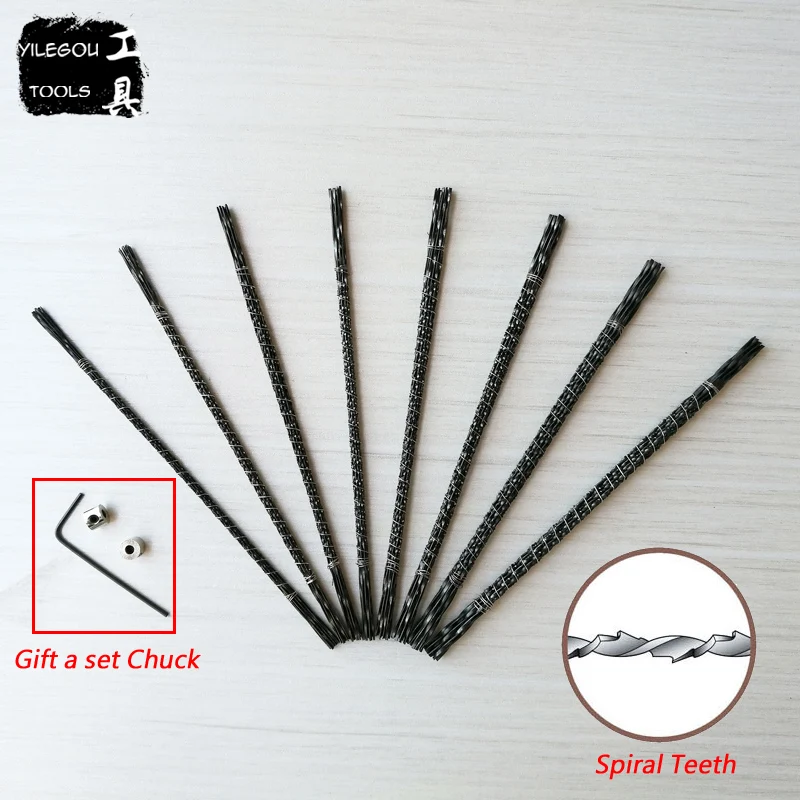 Pin End Spiral Scroll Saw Blades / 5 Best Scroll Saw Blades Made from