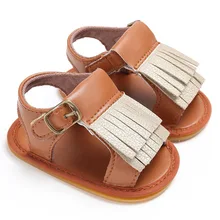 Новинка года, летние резиновые коврики для маленьких мальчиков и девочек 0-1 лет, Нескользящие Коврики для новорожденных из искусственной кожи, для детей, детские сандалии, обувь, аксессуары для детей