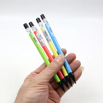 

4pcs Fresh Colors Mechanical Pencil 0.5mm 2B Refill Automatic Pencils For The Students Drawing Sketch Supplies Send 2 Refills