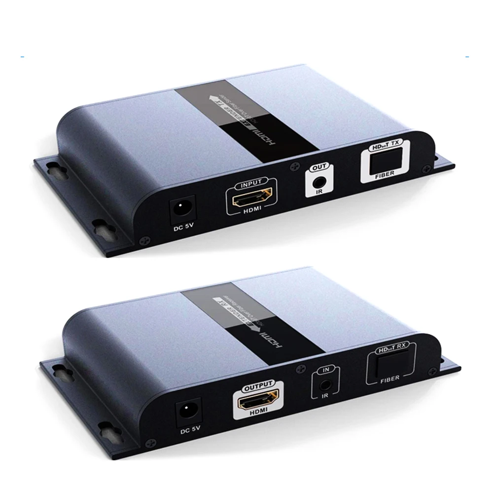 

LKV378A Single Mode HDMI Fiber Optical Extender Repeater with IR Suport one Transmitter to Multiple Receivers Long Distance